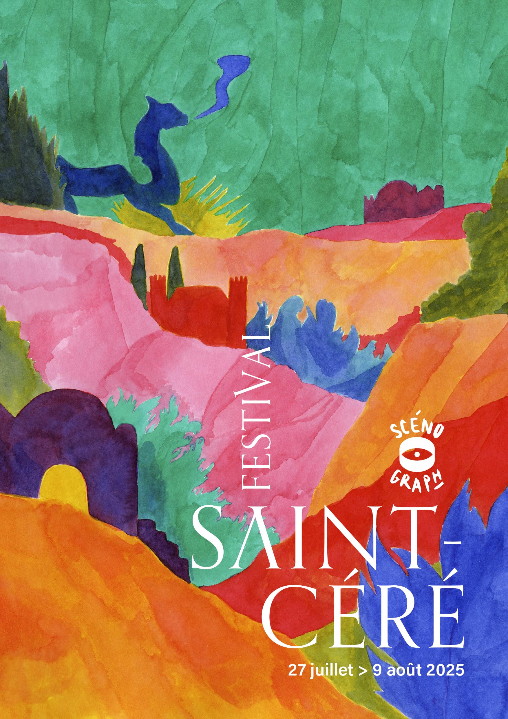 Visuel pour le festival de Saint-Céré — 2025